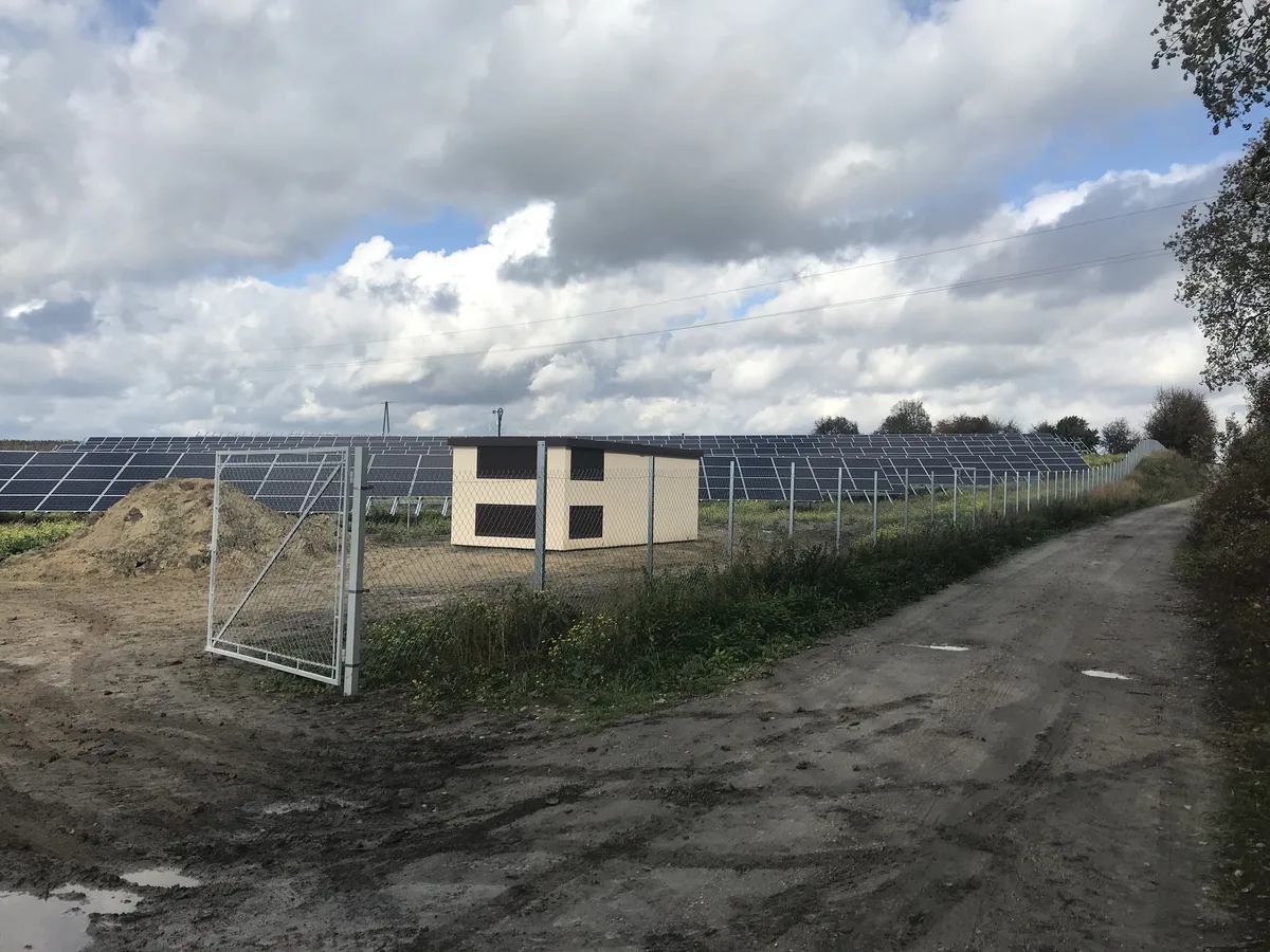 Impianto fotovoltaico utility-scale — portfolio Industrie Energetiche